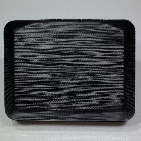 GOLD TONE SWIRL PATTERN CUFF LINKS AND TIE TACK SET, 1985, MADE IN GREAT BRITAIN - Picture 2 of 2